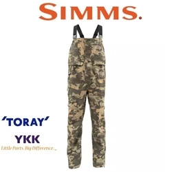 Simms Challenger Bib '20, Hex Flo Camo Timber