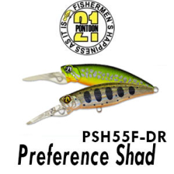 Pontoon21 Preference Shad PSH55F-DR 