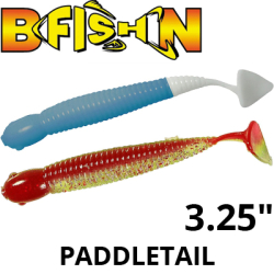 B Fish & Tackle PaddleTail 3.25"