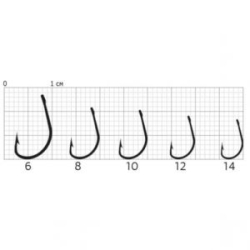 Крючки Cobra ALLROUND сер. CA117 разм. 010 10шт.