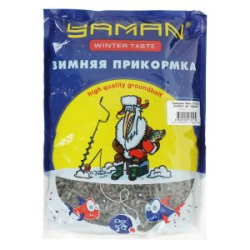 Прикормка Yaman Winter Taste Плотва зимняя (кокос), цв. чёрный, 700 гр.