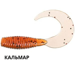 Силиконовая приманка Crazy Fish Angry Spin 1" 20-25-10-6 кальмар цв. motor oil (моторное масло)