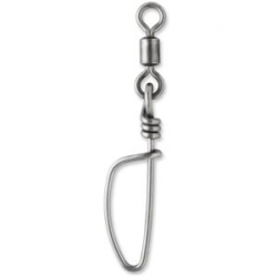 Карабин VMC турнирный с вертлюгом SSTSS (нерж. сталь) №4 170LB (3шт)