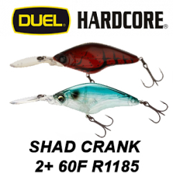 Duel Hardcore Shad Crank 2+ 60F R1185