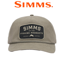 Simms Double Haul Rope Cap, Stone