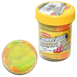 Паста Berkley Powerbait Dough Natural Scent 50gr Salomon Egg-Rainbow