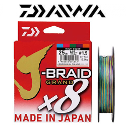 Daiwa J-Braid Grand X8 150m Multicolor