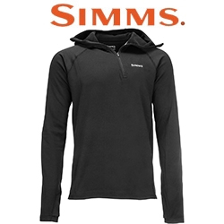 Simms Heavyweight Baselayer Hoody, Black