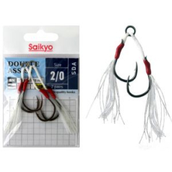 Крючки Saikyo Double Assist SDA №2/0 (2 пары)