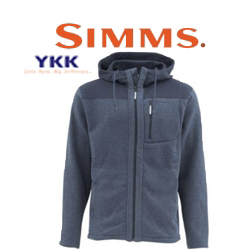 Simms Rivershed Full Zip Hoody Admiral Blue