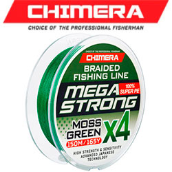 Chimera Megastrong Moss Green X4 150m