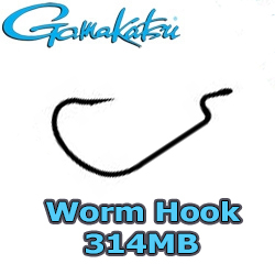 Gamakatsu Worm Hook 314MB