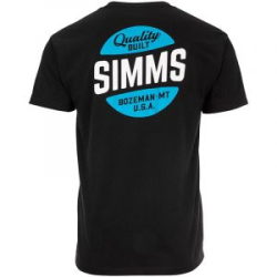 Футболка Simms Quality Built Pocket T-Shirt, Black, L