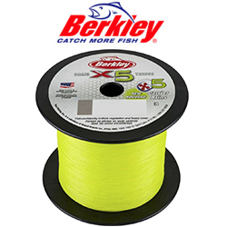 Berkley X5 Braid Fluro Green 2000m