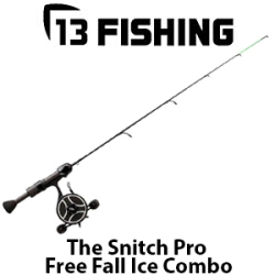 13 Fishing The Snitch Pro FreeFall Ice Combo