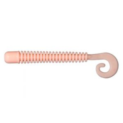 Мягкие приманки LureMax Cheeky Worm 4''/10см, LSCW4-06-033 Bubble Gum (6 шт.)