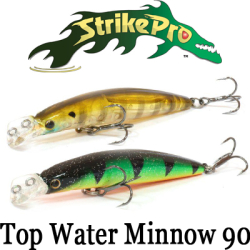 Strike Pro Top Water Minnow 90 (JL-179F)