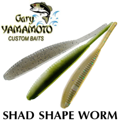 Gary Yamamoto Shad Shape Worm