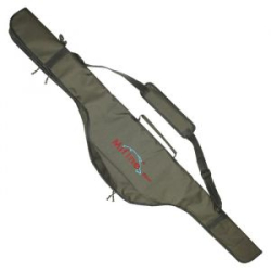 Чехол фигурный Mifine под катушку, 1.50м., 2 секции, 2 кармана, зеленый 55069-150