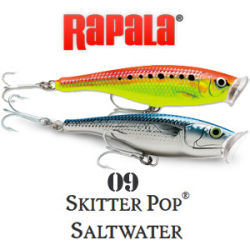 Rapala Skitter Pop Saltwater SSP09