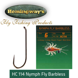 Hemingway's HC 114 Nymph Fly Barbless