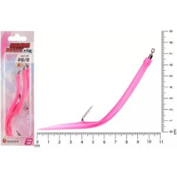 Оснастка HIGASHI Gummi Makk rig SB3 #06 Pink (#6-0)