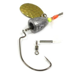 Оснастка Zettech "Вездеход", пуля 10гр, 20см, лепесток-латунь, в уп. 2шт (ZTTCH-Vzdhd-10g-20cm-2pcs)