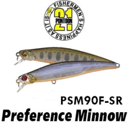 Pontoon21 Preference Minnow PSM90F-SR 