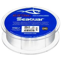 Поводковый материал из флюорокарбона Seaguar Blue Label 23m, 2lb/0,117mm, 0.91kg