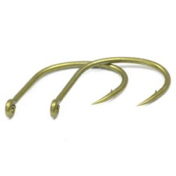 Одинарный крючок Owner 5172P Wacky Hook, green №4 9шт