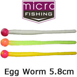 MicroFishing Egg Worm 2.25"