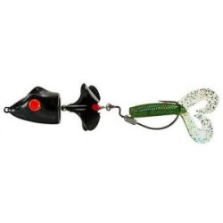 Приманка в виде Лягушки Bass Pro Shops XPS Turbo Toad Buzzbaits 11,4 см цв. MIDNIGHT
