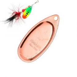 Блесна вращающаяся Mikado Focus №1 - медь/00