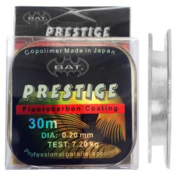 Леска флюорокарбоновая BAT Prestige 30м. 0,08мм.