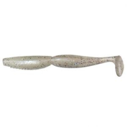 Силиконовая приманка Megabass Spindle Worm 4" цв. Glow Shirasu 00E6