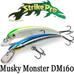 Strike Pro Musky Monster DM160 (MG-006F)