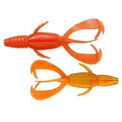 Силиконовая приманка Hearty Rise Rock Master - Rock Carw 2.4 цвет #09 Oranger/Yellow