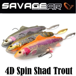 Savage Gear 4d Spin Shad Trout