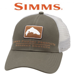 Simms Small Fit Trout Icon Trucker, Canteen