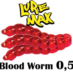 LureMax Blood Worm 0,5''/1,5см