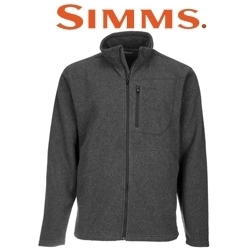 Simms Rivershed Full Zip '20, Carbon