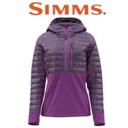 Simms Women's Exstream Bicomp Hoody, Blackberry