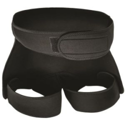 Сиденье-полушорты неопреновые Helios (HS-HG-B-XXL) цв. черные р.XXL 