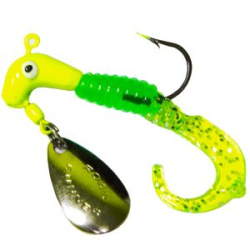 Джиг-спиннер Road Runner PRO Curly-Tail Series вес 1/4 oz,крючок#1/0,1604-082
