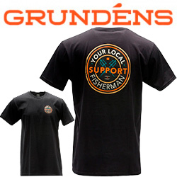 Grundens Dark Seas X Grundens Day Job T-Shirt, Black