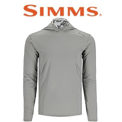 Simms SolarFlex Guide Hoody, Cinder/Regiment Camo Cinder