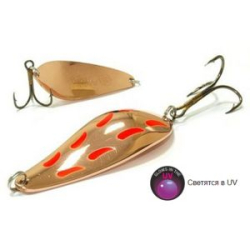 Блесна колеблющаяся Mister Cro АТОМ 67мм 24гр. цвет C с точками