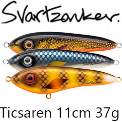 Svartzonker Ticsaren 11cm 37g