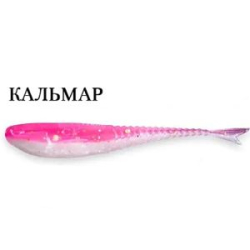 Силиконовая приманка Crazy Fish Glider 2.2" 35-55-9d-6-F кальмар цв. pink snow (розовый снег)