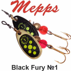 Mepps Black Fury №1